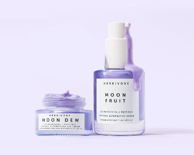 Purple Moon Dew Eye Cream + Moon Fruit Serum