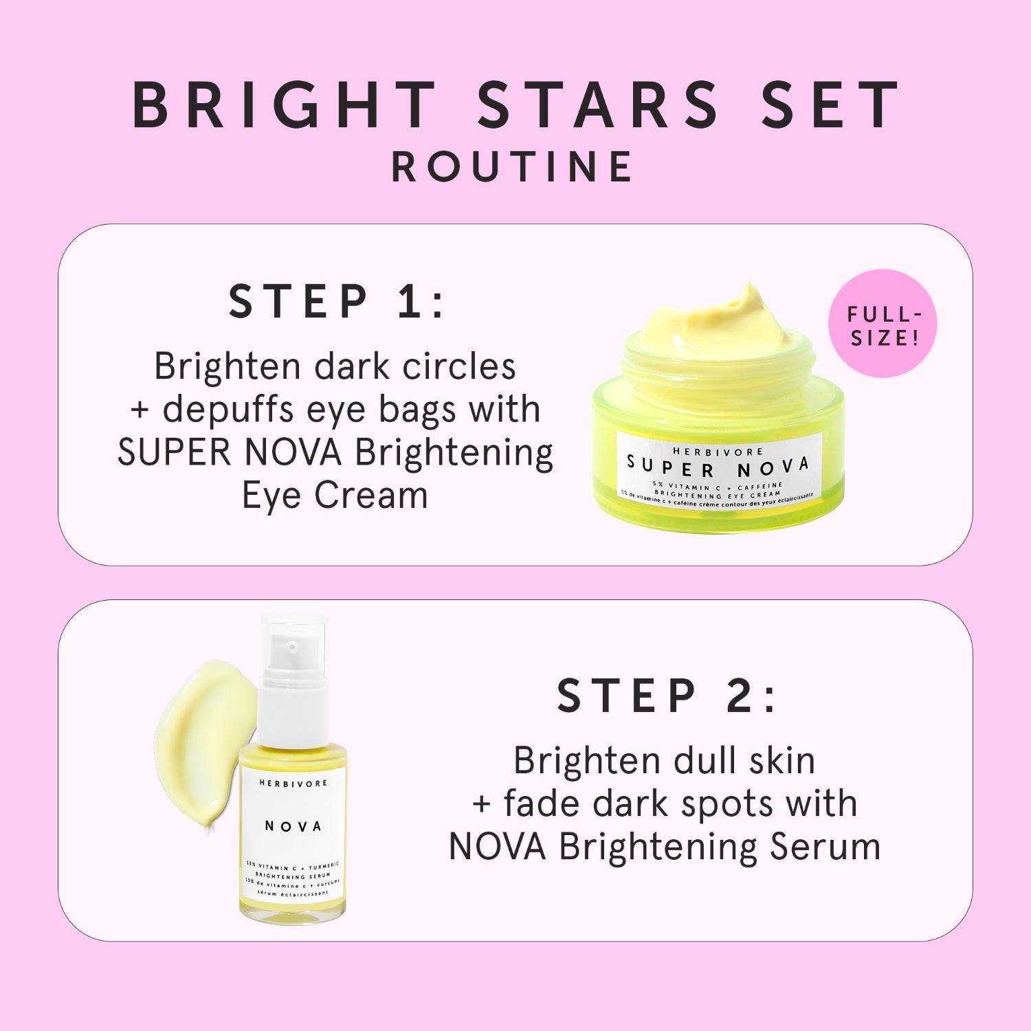 BRIGHT STARS Brightening Set