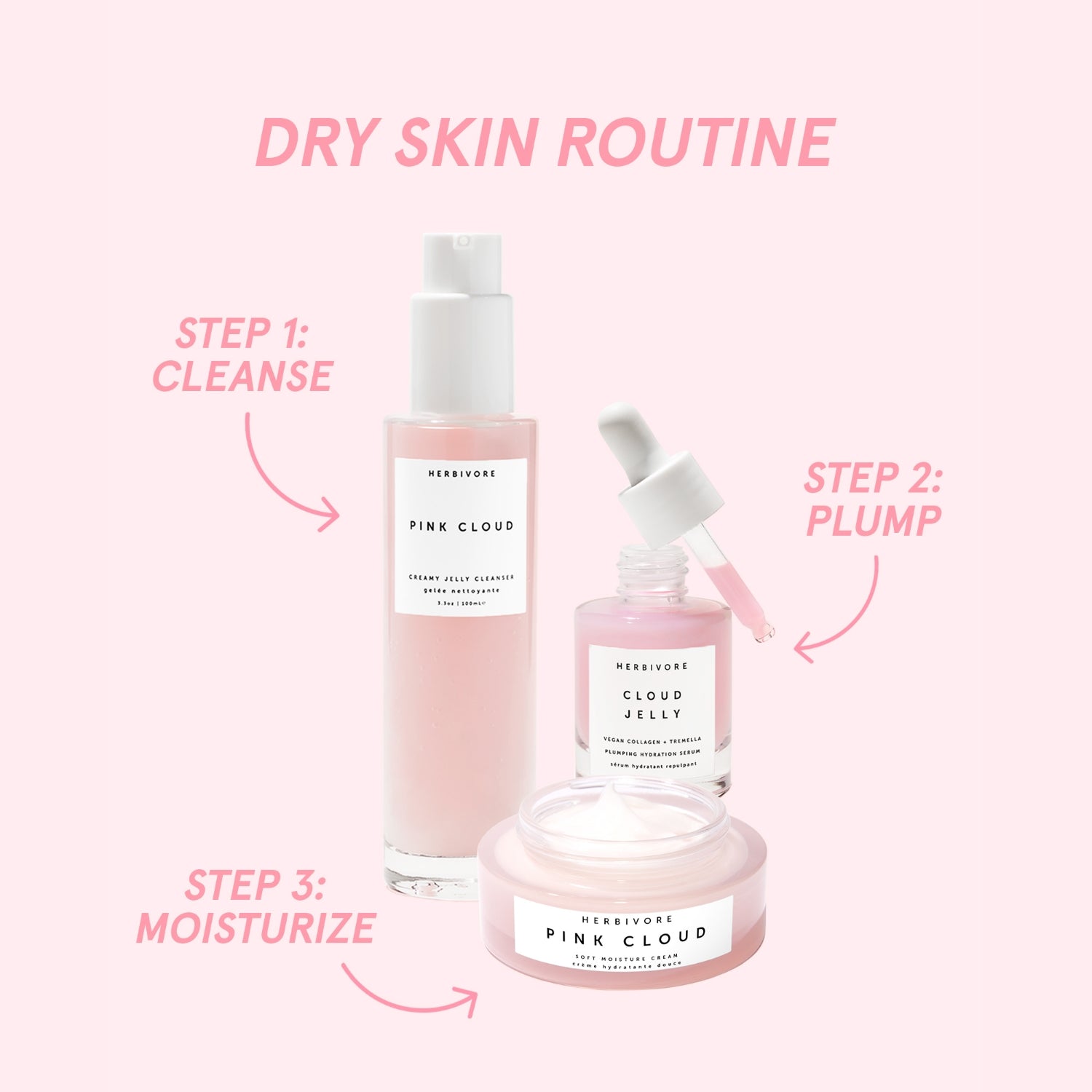 PINK CLOUD Soft Moisture Cream