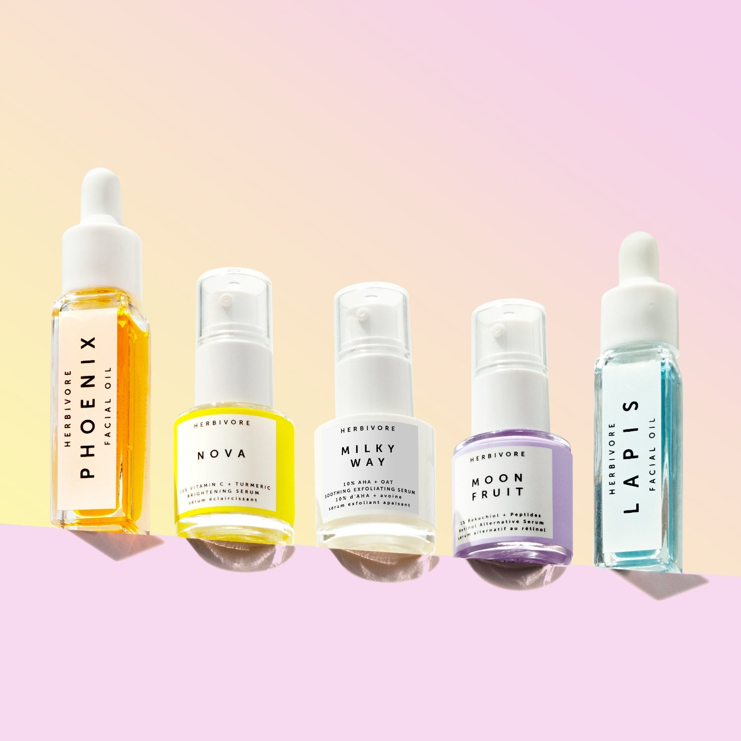 RAINBOW MINIS Serums + Oils Bestsellers Set