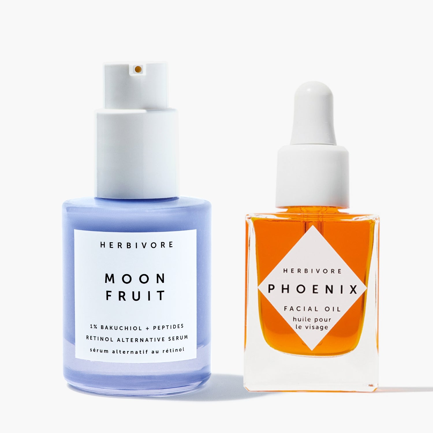 WRINKLE-FIGHTING DUO Moon Fruit Serum + Phoenix Face Oil